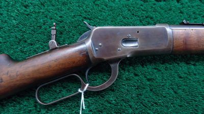 W4131 **Sale Pending** WINCHESTER MODEL 92 SADDLE RING CARBINE CHAMBERED IN 25-20 [M]