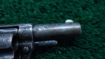 C424 ENGRAVED ETCHED PANEL COLT NEW LINE REVOLVER IN CALIBER 41 RF [A] - Image 10