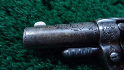 C424 ENGRAVED ETCHED PANEL COLT NEW LINE REVOLVER IN CALIBER 41 RF [A] - Image 9