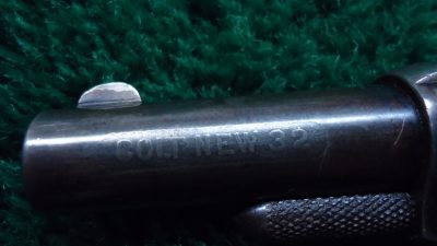 C399 COLT NEW LINE ETCHED PANEL 32 CAL REVOLVER [A] - Image 9