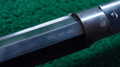 W4135 WINCHESTER MODEL 1876 SPECIAL ORDER RIFLE WITH SCARCE CASE HARDENED FRAME IN CALIBER 45-60 [A] - Image 6