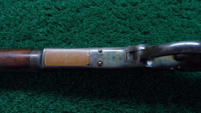 W4135 WINCHESTER MODEL 1876 SPECIAL ORDER RIFLE WITH SCARCE CASE HARDENED FRAME IN CALIBER 45-60 [A] - Image 13