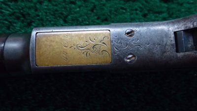 W4141 FACTORY ENGRAVED WINCHESTER 1873 SHORT RIFLE IN CALIBER 44-40 [A] - Image 16
