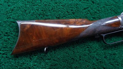 W4141 FACTORY ENGRAVED WINCHESTER 1873 SHORT RIFLE IN CALIBER 44-40 [A] - Image 27