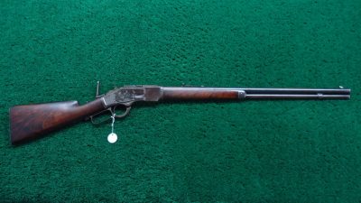 W4154 SPECIAL ORDER WINCHESTER SECOND MODEL 1873 RIFLE CHAMBERED IN 38 WCF [A] - Image 25