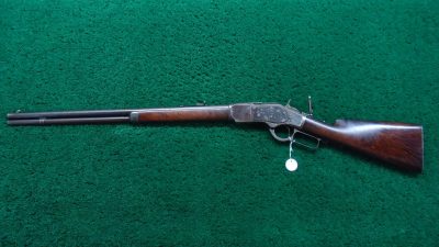 W4154 SPECIAL ORDER WINCHESTER SECOND MODEL 1873 RIFLE CHAMBERED IN 38 WCF [A] - Image 24