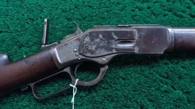 W4154 SPECIAL ORDER WINCHESTER SECOND MODEL 1873 RIFLE CHAMBERED IN 38 WCF [A]