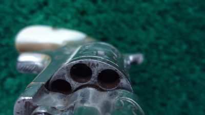 C397 COLT OPEN TOP ENGRAVED SPUR TRIGGER REVOLVER WITH BOX IN CALIBER 22 RF [A] - Image 12