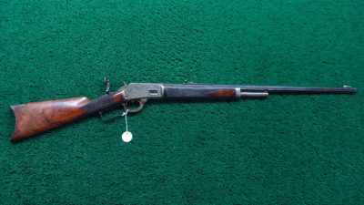 JM1565 VERY UNIQUE MARLIN MODEL 1888 SPECIAL ORDER FACTORY ENGRAVED "SANTA CLAUS" RIFLE [A] - Image 26