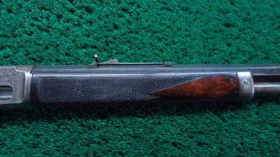 JM1565 VERY UNIQUE MARLIN MODEL 1888 SPECIAL ORDER FACTORY ENGRAVED "SANTA CLAUS" RIFLE [A] - Image 5