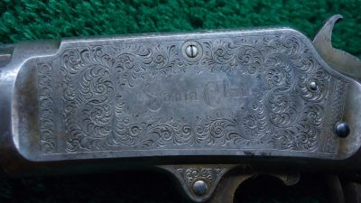 JM1565 VERY UNIQUE MARLIN MODEL 1888 SPECIAL ORDER FACTORY ENGRAVED "SANTA CLAUS" RIFLE [A] - Image 8