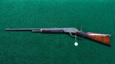 JM1565 VERY UNIQUE MARLIN MODEL 1888 SPECIAL ORDER FACTORY ENGRAVED "SANTA CLAUS" RIFLE [A] - Image 25