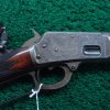 JM1565 VERY UNIQUE MARLIN MODEL 1888 SPECIAL ORDER FACTORY ENGRAVED "SANTA CLAUS" RIFLE [A]