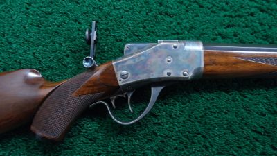 MR1702 CUSTOM SHARPS BORCHARDT MODEL 1878 SPORTING AND TARGET RIFLE CHAMBERED IN 32-40 [A]