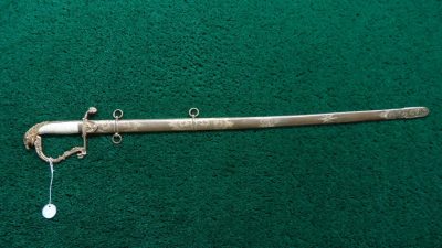 M1143 EAGLEHEAD NEW YORK MILITIA OFFICER'S SWORD [A] - Image 3
