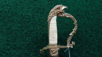 M1143 EAGLEHEAD NEW YORK MILITIA OFFICER'S SWORD [A] - Image 12