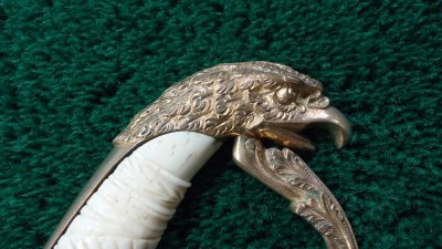 M1143 EAGLEHEAD NEW YORK MILITIA OFFICER'S SWORD [A] - Image 9