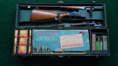 W4205 WINCHESTER MODEL 20 CASED .410 JUNIOR TRAPSHOOTING OUTFIT [M]