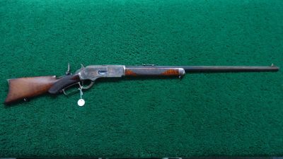 W4225 WINCHESTER DELUXE MODEL 1876 RIFLE IN 45-60 CALIBER [A] - Image 28