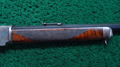 W4225 WINCHESTER DELUXE MODEL 1876 RIFLE IN 45-60 CALIBER [A] - Image 5