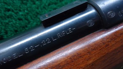 W3819 CUSTOM WINCHESTER MODEL 52B BOLT ACTION HEAVY TARGET RIFLE IN 22 L. RIFLE [M] - Image 6