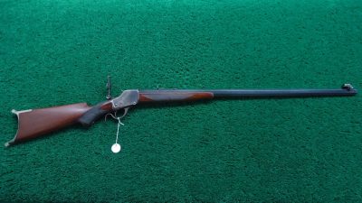 W4121 WINCHESTER MODEL 1885 HIGH WALL DELUXE PISTOL GRIP RIFLE CHAMBERED IN 32-40 [A] - Image 26