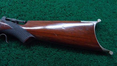 W4121 WINCHESTER MODEL 1885 HIGH WALL DELUXE PISTOL GRIP RIFLE CHAMBERED IN 32-40 [A] - Image 22