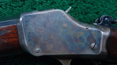 W4121 WINCHESTER MODEL 1885 HIGH WALL DELUXE PISTOL GRIP RIFLE CHAMBERED IN 32-40 [A] - Image 8