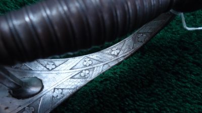 M2019 *Sale Pending* SPANISH ARTILLERY OFFICERS SWORD - Image 10
