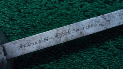 M2019 *Sale Pending* SPANISH ARTILLERY OFFICERS SWORD - Image 3