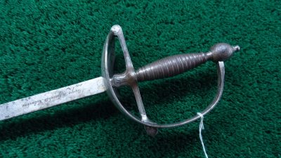 M2019 *Sale Pending* SPANISH ARTILLERY OFFICERS SWORD - Image 2
