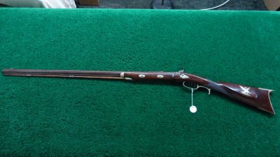 MR1700 PHILADELPHIA HALFSTOCK SILVER-MOUNTED PERCUSSION SPORTING RIFLE BY TRYON [A] - Image 21