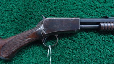 W3789 WINCHESTER MODEL 1890 WITH SPECIAL ORDER PISTOL GRIP WALNUT STOCK IN 22 SHORT [M]