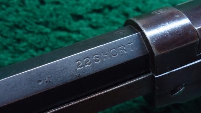 W3789 WINCHESTER MODEL 1890 WITH SPECIAL ORDER PISTOL GRIP WALNUT STOCK IN 22 SHORT [M] - Image 6