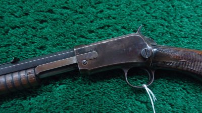 W3789 WINCHESTER MODEL 1890 WITH SPECIAL ORDER PISTOL GRIP WALNUT STOCK IN 22 SHORT [M] - Image 2