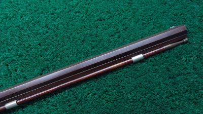 MR1701 BLUNT & SYMS HALFSTOCK SILVER-MOUNTED PERCUSSION SPORTING RIFLE [A] - Image 7