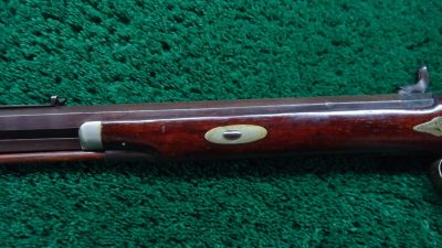 MR1701 BLUNT & SYMS HALFSTOCK SILVER-MOUNTED PERCUSSION SPORTING RIFLE [A] - Image 18