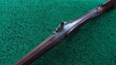 MR1701 BLUNT & SYMS HALFSTOCK SILVER-MOUNTED PERCUSSION SPORTING RIFLE [A] - Image 4