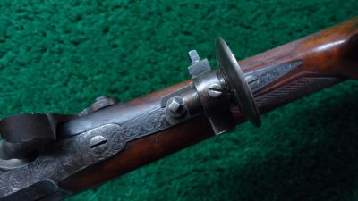 MR1704 GERMAN FULLSTOCK PERCUSSION JAEGER RIFLE BY CHRISTOPHER PAULI [A] - Image 9