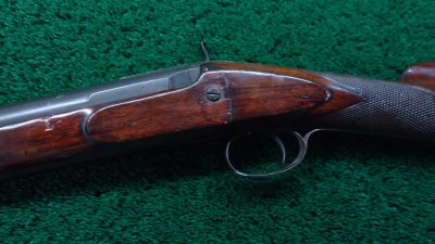 MSG1261 ENGRAVED GERMAN DOUBLE BARREL PERCUSSION SHOTGUN [A] - Image 2
