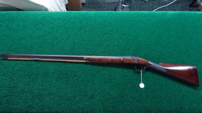 MSG1261 ENGRAVED GERMAN DOUBLE BARREL PERCUSSION SHOTGUN [A] - Image 22
