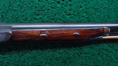MSG1261 ENGRAVED GERMAN DOUBLE BARREL PERCUSSION SHOTGUN [A] - Image 5