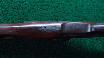 MSG1261 ENGRAVED GERMAN DOUBLE BARREL PERCUSSION SHOTGUN [A] - Image 11