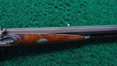 MR1688 VERY NICE ENGRAVED GERMAN PERCUSSION DOUBLE RIFLE BY MORGENROTH [A] - Image 5