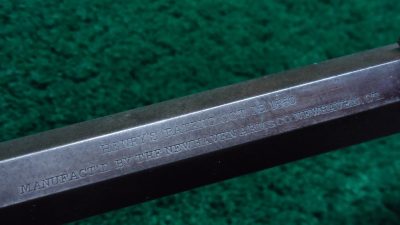 W4385 FACTORY ENGRAVED SILVER PLATED HENRY RIFLE [A] - Image 6