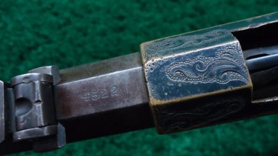 W4385 FACTORY ENGRAVED SILVER PLATED HENRY RIFLE [A] - Image 17
