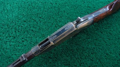 W4385 FACTORY ENGRAVED SILVER PLATED HENRY RIFLE [A] - Image 4