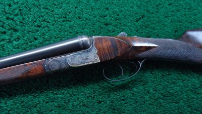 MSG1271 FACTORY ENGRAVED GOLD INLAID PIOTTI DOUBLE BARREL 12 GAUGE SHOTGUN [M] - Image 2