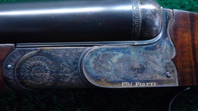 MSG1271 FACTORY ENGRAVED GOLD INLAID PIOTTI DOUBLE BARREL 12 GAUGE SHOTGUN [M] - Image 7