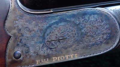 MSG1271 FACTORY ENGRAVED GOLD INLAID PIOTTI DOUBLE BARREL 12 GAUGE SHOTGUN [M] - Image 9